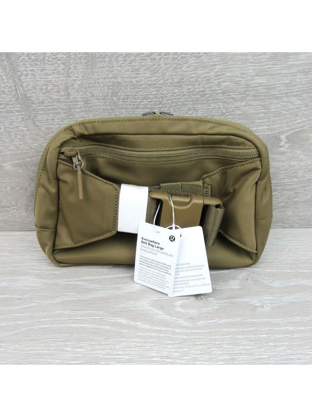 Lululemon Everywhere Belt Bag Large Artifact (2L) Travel Vacation NEW - Picture 8 of 15